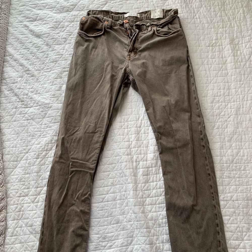 Billy Reid 5 Pocket Pant, Size 33, Miss Green - Picture 2 of 6